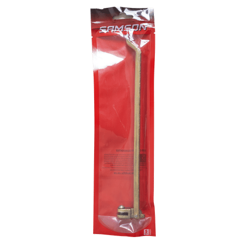 SAMSON HOT FORGED BRASS PLATED 250mm PEG STAY