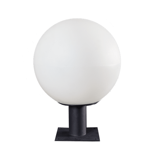 RADIANT OPAL 300mm FTG SPHERE C/W PILLAR BRACKET