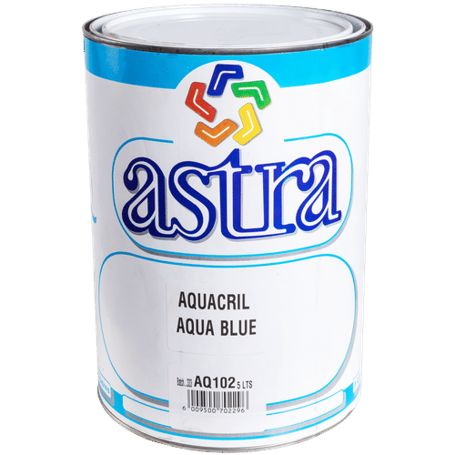 ASTRA AQUACRILL AQUA BLUE 5Lt POOL PAINT 