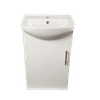 CERAMIC INDUSTRIES WHITE SINGLE DOOR 460x465mm VANITY BASIN