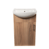 CERAMIC INDUSTRIES SAHARA SINGLE DOOR 460x365mm VANITY BASIN