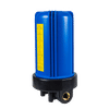 AQUATECH 10x4.5" FILTER HOUSING+3/4" PRESSURE RELIEF BRASS PORT+WRENCH+BRACKET 