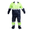 POLYCOTTON HI-VISIBILITY LIME SIZE 36  WORKSUIT