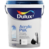 DULUX ACRYLIC PVA BRILLIANT WHITE 20Lt PAINT