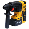 WORKSITE BRUSHLESS CORDLESS 20v 6.35mm ROTARY HAMMER DRILL