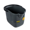 ADDIS DARK GREY RECTANGULAR BUCKET