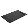 DEFY BLACK 90cm GEMINI VITROCERAMIC HOB  