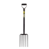 LASHER FG00110 5 PRONG STEEL SHAFT GARDEN FORK 