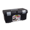 ADDIS HEAVY DUTY 500x240x230mm PLASTIC TOOLBOX WITH REMOVABLE TRAY 