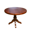 550x480mm TEAK SMALL ROUND COFFEE TABLE