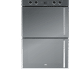 DEFY 70cm GEMINI DOUBLE OVEN THERMOFAN + AIRFIRE MIRROR