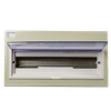 CHINT IP30 18 WAY FLUSH METAL GREY DISTRIBUTION BOARD