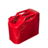 RED 10Lt METAL JERRY CAN