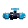 HDPE 50mm DOUBLE UNION BALL VALVE