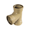 RUBBER RING 110mm UNDERGROUND PLAIN SQUARE JUNCTION