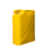YELLOW 20Lt METAL JERRY CAN