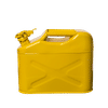 YELLOW 10Lt METAL JERRY CAN