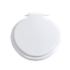 ELF WHITE TOILET SEAT & COVER 