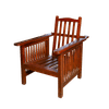 670x770x780mm SINGLE TEAK ARM CHAIR 