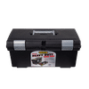 ADDIS HEAVY DUTY 500x240x230mm PLASTIC TOOLBOX WITH REMOVABLE TRAY 