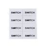 SWITCHES BOARD LABEL