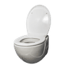 COLOMBA WALL HUNG TOILET SEAT AND COVER