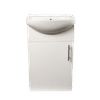 CERAMIC INDUSTRIES WHITE SINGLE DOOR 460x465mm VANITY BASIN