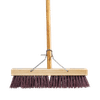 ADDIS 380mm BROOM HEAD FITTED WITH HANDLE AND STAY