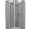 BUILDERS QUADRANT CHROME 885x885mm SHOWER ENCLOSURE 