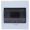 KASAN 8 WAY FLUSH PVC DISTRIBUTION BOARD COMPLETE WITH DOOR