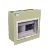 CHINT IP30 8 WAY FLUSH METAL GREY DISTRIBUTION BOARD