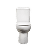 IQWA TOP FLUSH WHITE CLOSE COUPLE SET