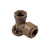 UNITWIST PUSH FIT 22mmx¾" WALL PLATE ELBOW