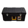 ADDIS 800x450x354mm BLACK 89lt CARGO TRUNK WITH WHEELS