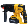 WORKSITE BRUSHLESS CORDLESS 20v 6.35mm ROTARY HAMMER DRILL