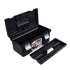ADDIS HEAVY DUTY 500x240x230mm PLASTIC TOOLBOX WITH REMOVABLE TRAY 