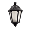 FUMAGALLI IESSE BLACK 220x350mm E27 CLEAR GARDEN LIGHT
