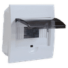 KASAN 8 WAY FLUSH PVC DISTRIBUTION BOARD COMPLETE WITH DOOR