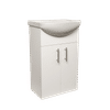 CERAMIC INDUSTRIES WHITE DOUBLE DOOR 460x356mm VANITY BASIN