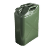 GREEN 20Lt METAL JERRY CAN