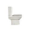 SHORTLAND WHITE TOP FLUSH CLOSE COUPLE SET