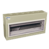 CHINT IP30 18 WAY SURFACE METAL GREY DISTRIBUTION BOARD