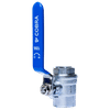 COBRA  NICKEL PLATED FXF 15mm BALL VALVE