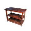 1200x600x 870mm TEAK KITCHEN ISLAND 