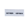 GEYSER BOARD LABEL