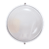 RADIANT ES WHITE 60w ROUND BULKHEAD FITTING