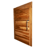 2100x1338mm TEAK SECURITY PIVOT DOOR