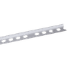 PLASTIC ROUND WHITE 10mm x 2.4m TILE EDGE STRIP