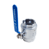 COBRA  NICKEL PLATED FXF 15mm BALL VALVE