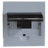 KASAN 8 WAY FLUSH PVC DISTRIBUTION BOARD COMPLETE WITH DOOR
